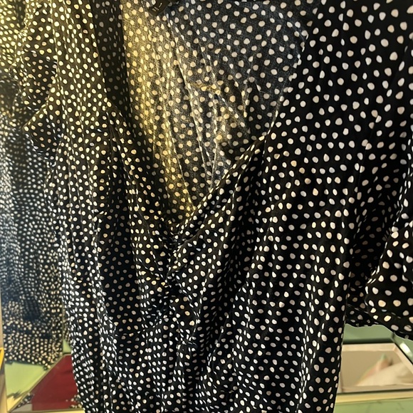 Torrid - Polka Dot Challis Skater Dress - Picture 5 of 6
